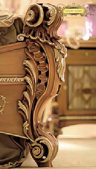 Giường cổ điển GRAND HOME G/RIV2_GI1 - Ảnh 3