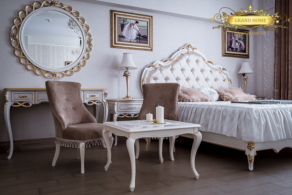 Giường cổ điển GRAND HOME G/SIco3_For1 - Ảnh 7