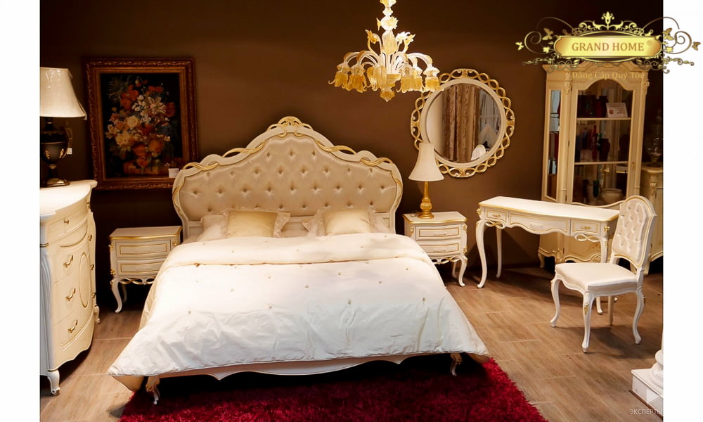 Giường cổ điển GRAND HOME G/SIco3_For1 - Ảnh 4