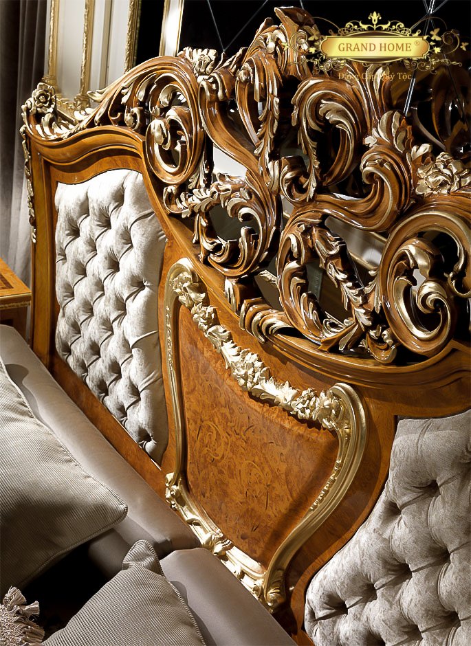 Giường cổ điển GRAND HOME G/SIco2_Car1 - Ảnh 3