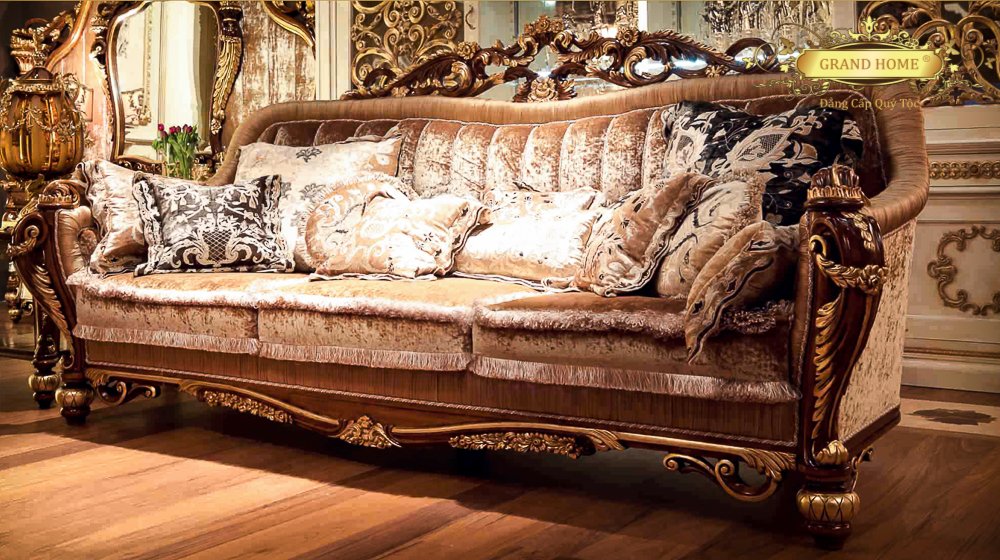 Sofa cổ điển GRAND HOME SF/LA1_Her1 - Ảnh 2