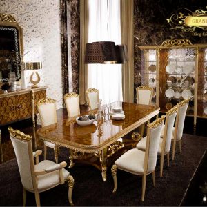 Bàn ăn cổ điển GRAND HOME BA/AR6_Har1