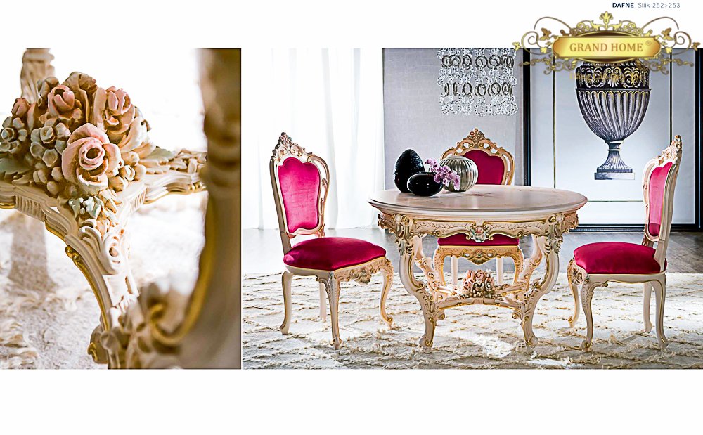 Bàn ăn cổ điển GRAND HOME BA/SIL2_Daf2 - Ảnh 3