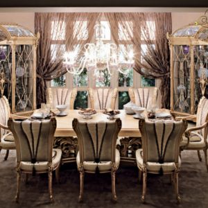 Bàn ăn cổ điển GRAND HOME BA/RIV2_GI1