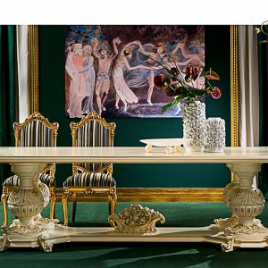 Bàn ăn cổ điển GRAND HOME BA/SIL3_Der1