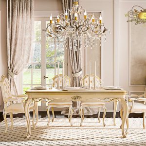 Bàn ăn cổ điển GRAND HOME BA/SIco3_For1