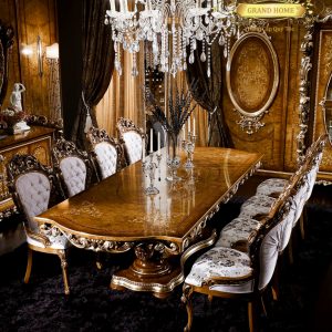 Bàn ăn cổ điển GRAND HOME BA/AR4_Exc1
