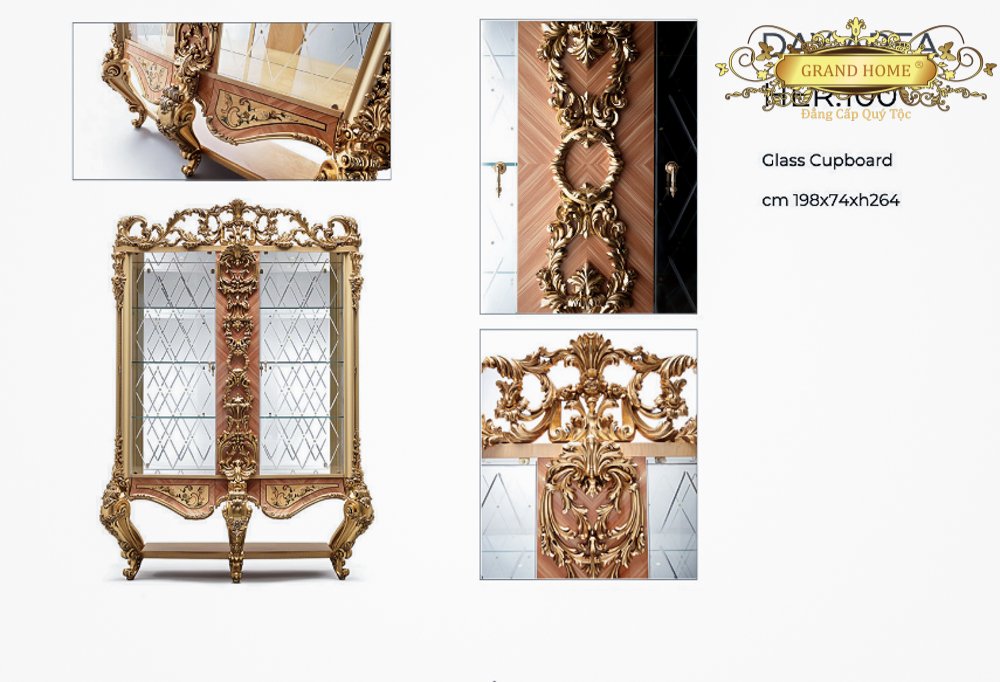 Tủ Trưng Bày cổ điển GRAND HOME TTBl/SOC2_Her1 - Ảnh 4