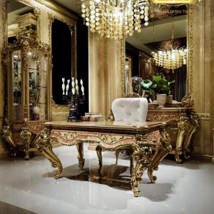 Bàn Làm Việc cổ điển GRAND HOME BLV/SOC2_Her1