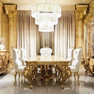 Bàn Ăn cổ điển GRAND HOME BA/SOC2_Her1