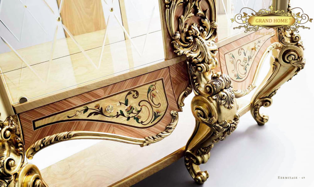 Tủ Trưng Bày cổ điển GRAND HOME TTBl/SOC2_Her1 - Ảnh 3