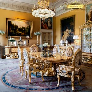 Bàn Ăn cổ điển GRAND HOME BA/SOC4_Ver1