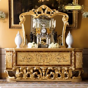 Tủ Trang Trí cổ điển GRAND HOME TTTpa/SOC4_Ver1