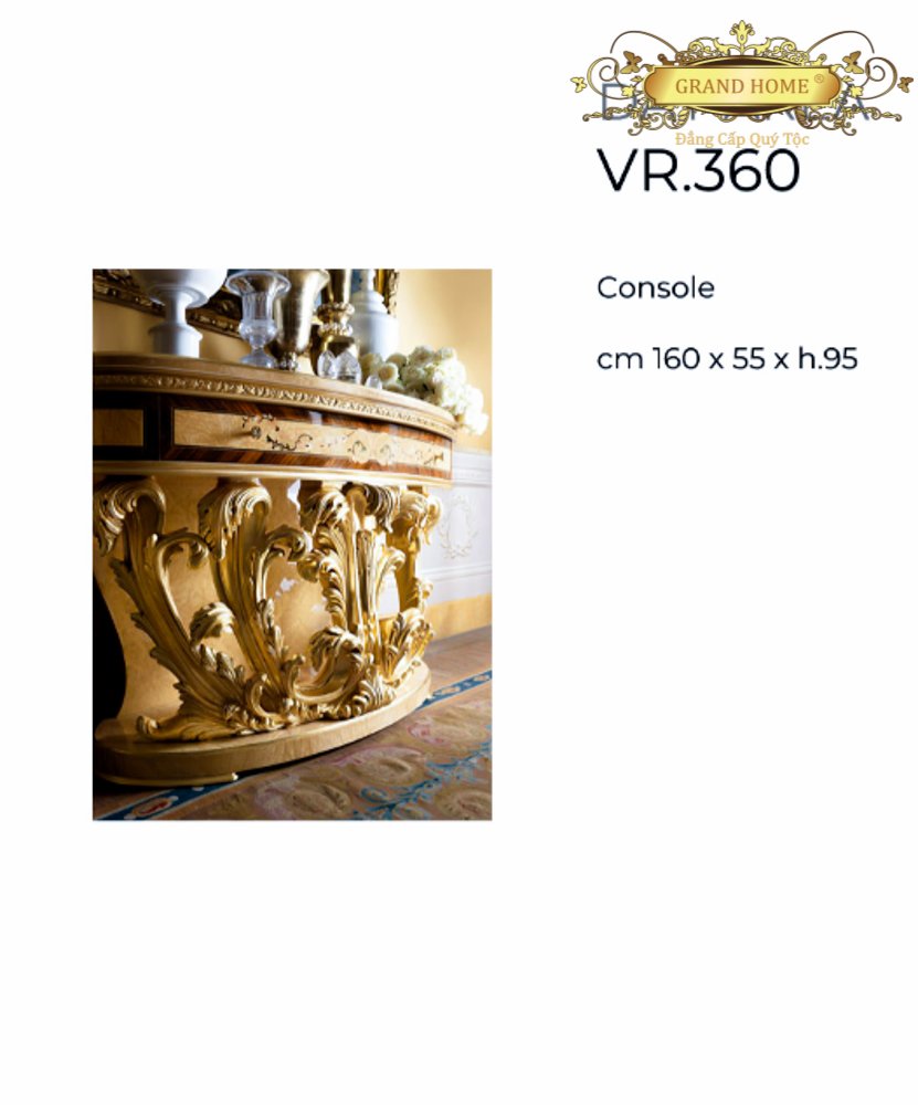Console cổ điển GRAND HOME C/SOC4_Ver1 - Ảnh 5