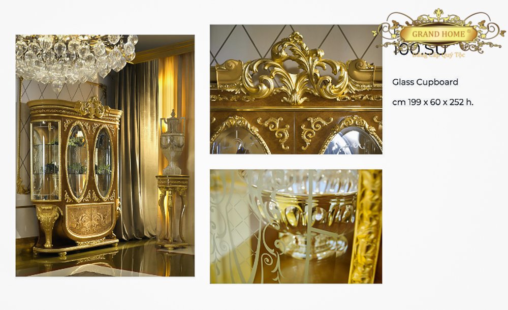 Tủ Trưng Bày cổ điển GRAND HOME TTBl/SOC3_Sub1 - Ảnh 5