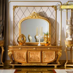 Tủ Trang Trí cổ điển GRAND HOME TTTpa/SOC3_Sub1