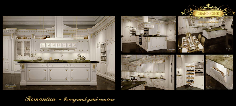 Bếp cổ điển GRAND HOME B/MGas0_Rom1 - Ảnh 12