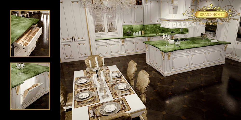 Bếp cổ điển GRAND HOME B/MGas0_Rom1 - Ảnh 8