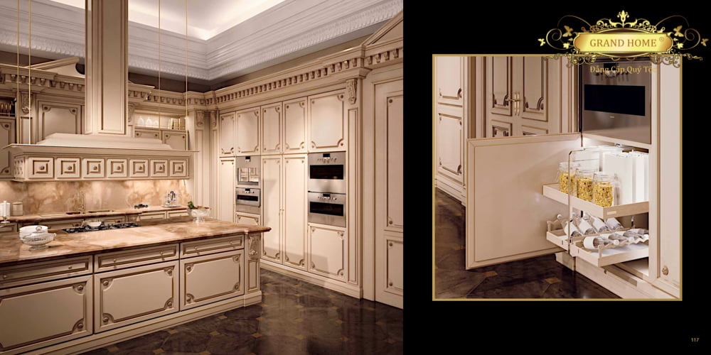 Bếp cổ điển GRAND HOME B/MGas0_Rom2 - Ảnh 7