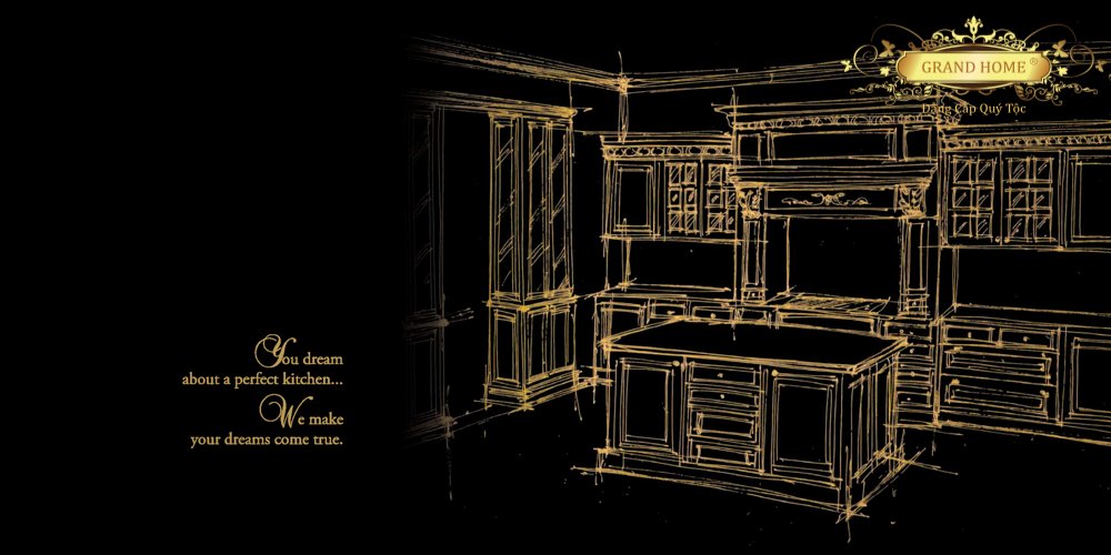 Bếp cổ điển GRAND HOME B/MGas0_Rom2 - Ảnh 9