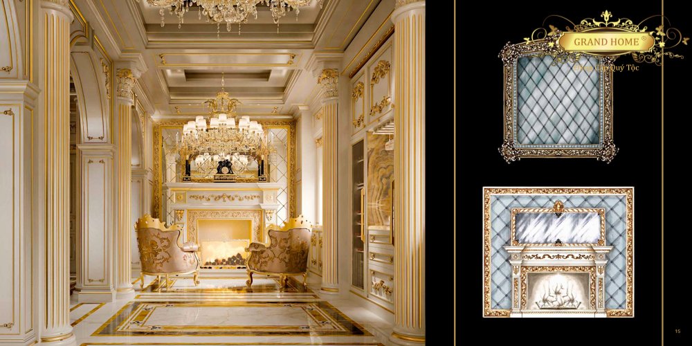 Bếp cổ điển GRAND HOME B/MGas0_Roy1 - Ảnh 4