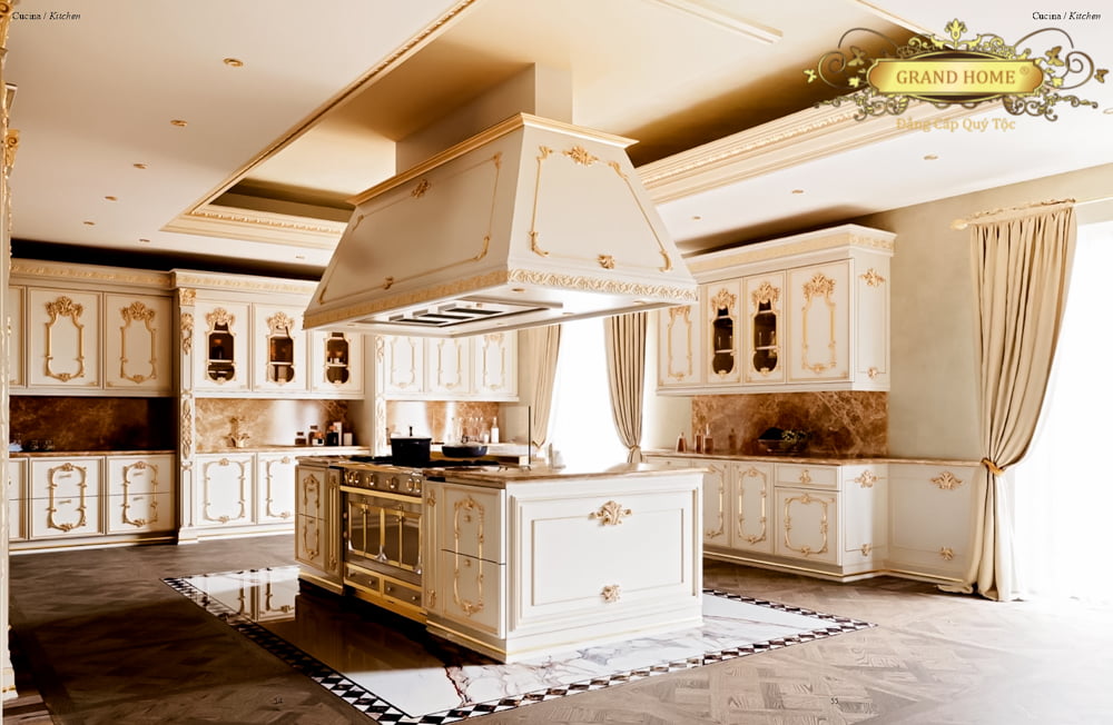 Bếp cổ điển GRAND HOME B/SIL0_Olg1 - Ảnh 2