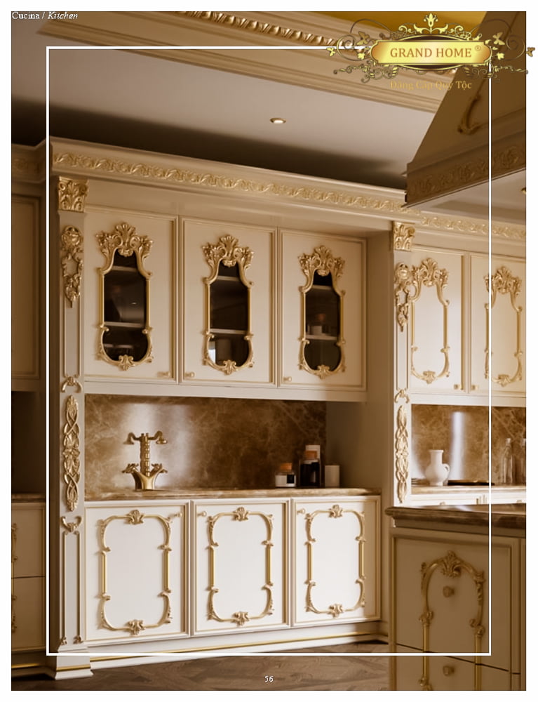 Bếp cổ điển GRAND HOME B/SIL0_Olg1 - Ảnh 5
