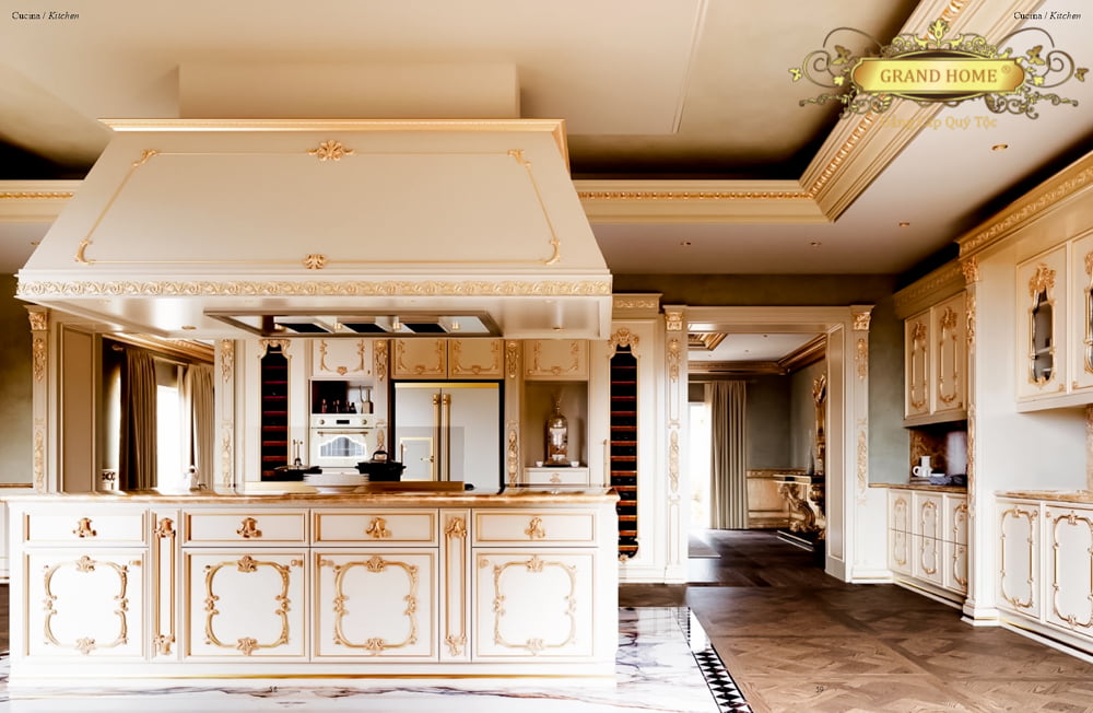 Bếp cổ điển GRAND HOME B/SIL0_Olg1 - Ảnh 3