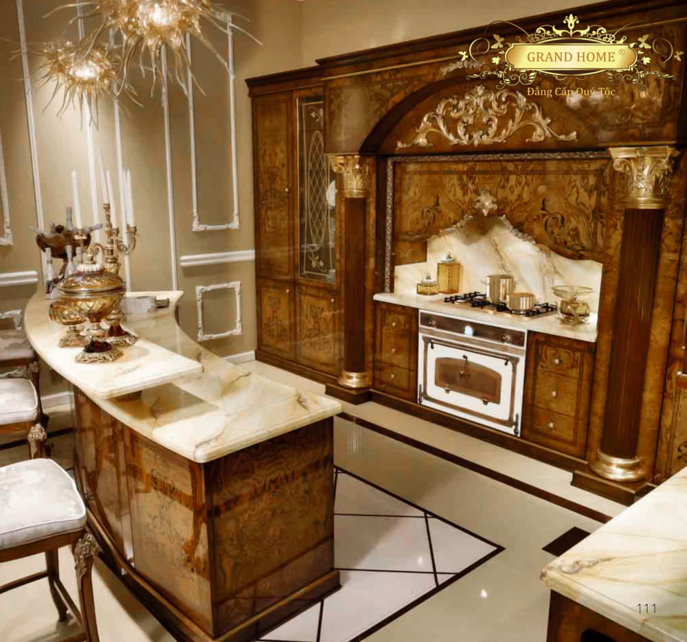 Bếp cổ điển GRAND HOME B/AR3_Dol1 - Ảnh 2