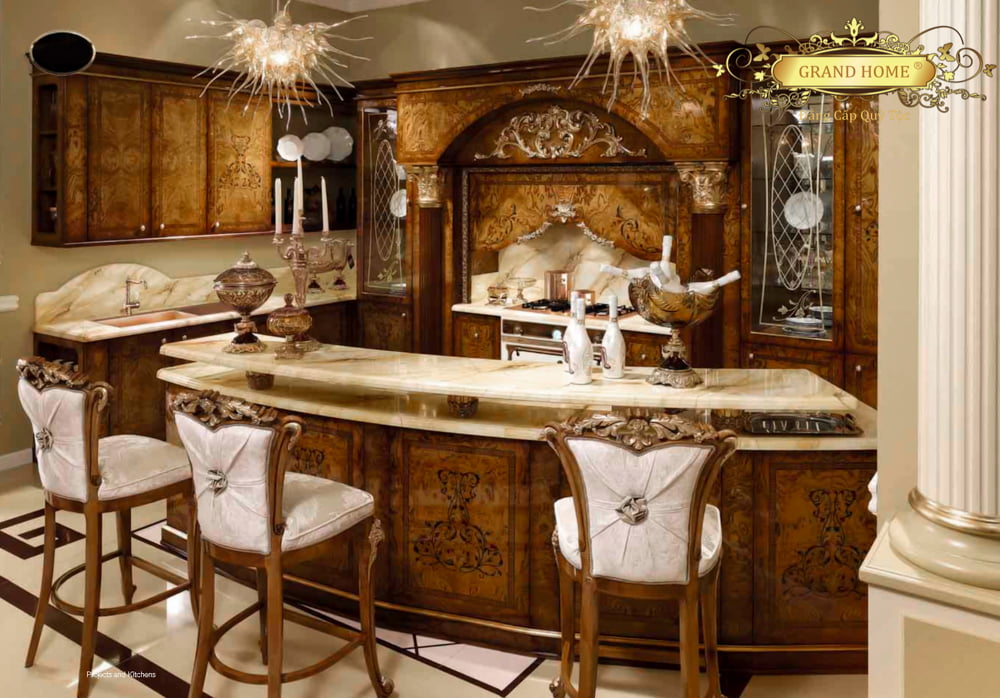 Bếp cổ điển GRAND HOME B/AR3_Dol1