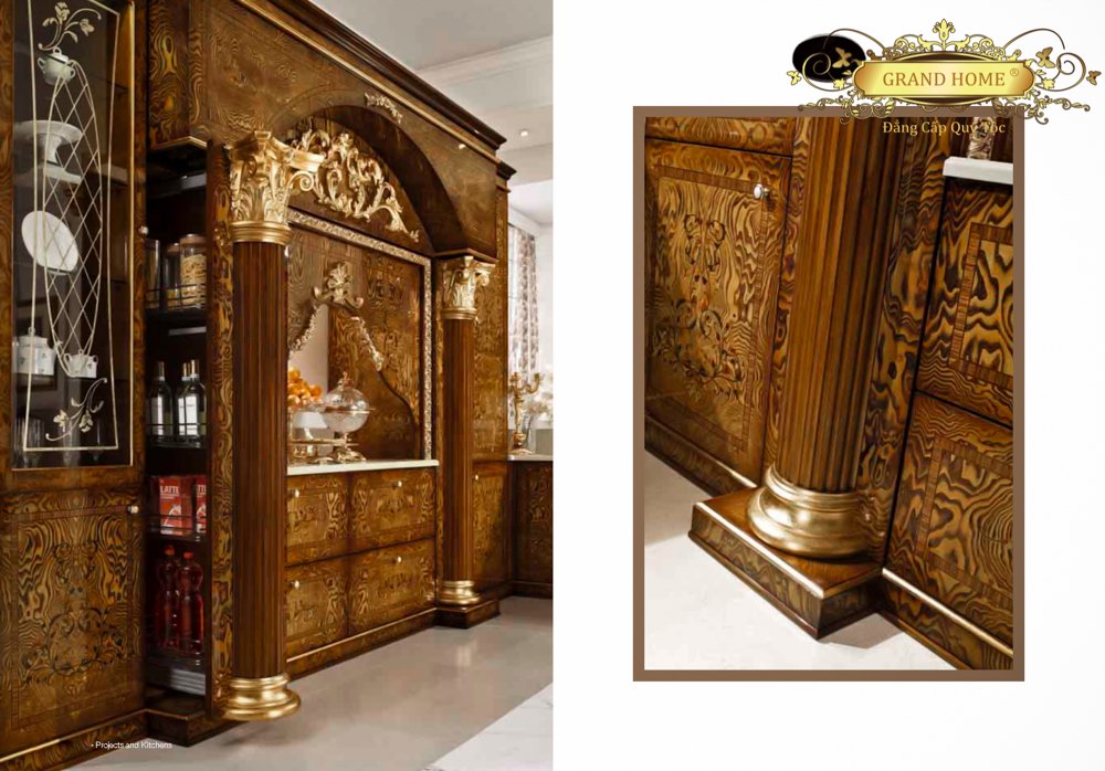 Bếp cổ điển GRAND HOME B/AR3_Dol1 - Ảnh 3