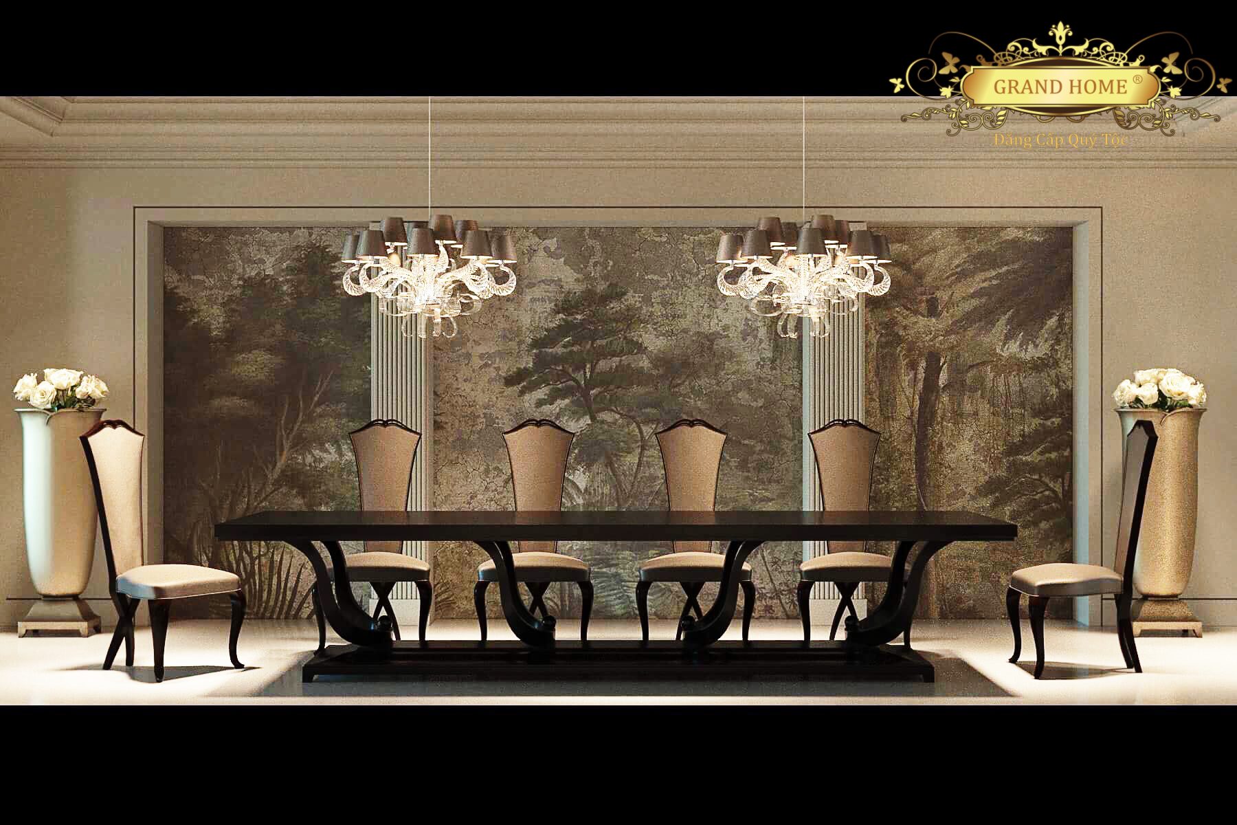 Bàn ăn cổ điển GRAND HOME BA/Cguy_FS1